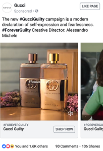 gucci Ads